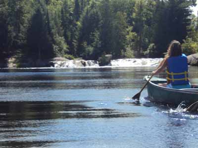 Canoeing to Chapman's Chute