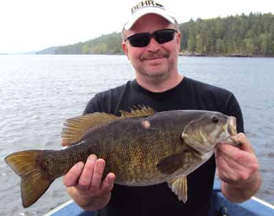 Trophy smallmouth bass